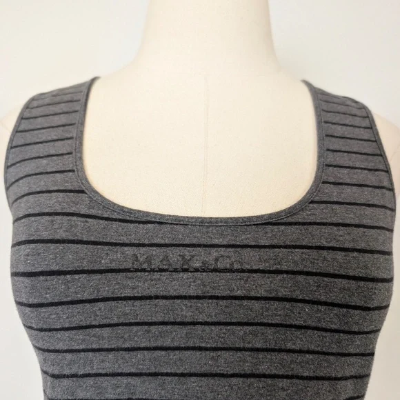 Free With Purchase Vintage Max & Co. Cropped Tank Top Striped - Picture 8 of 10